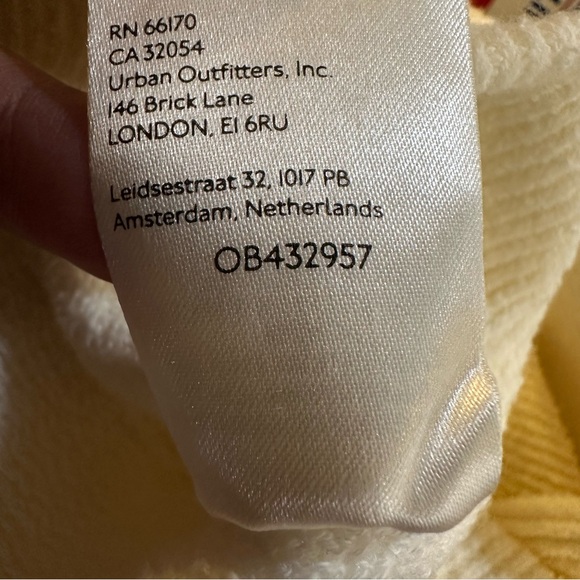 Free People Women's Ottoman Slouchy Tunic Sweater In Ecru Size Large - Picture 9 of 11